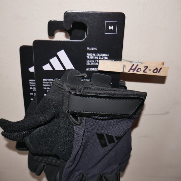 Adidas Size M Half Finger Weightlifting Gloves Gym Training AEROREADY NWT - Picture 13 of 14